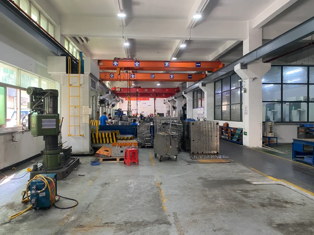 Injection mold manufacturing area